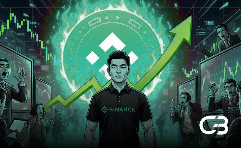 Binance Founder CZ’s Estimated Net Worth Hits $75 Billion From Holding 64% of BNB Circulating Supply